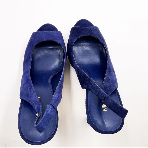 🆕 {Nine West} Valorie Slingback Peep-Toe Pumps - Picture 12 of 16